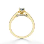 Pierścionek z małym diamentem 0.30ct SBPZ_046